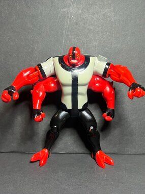 Bandai Cartoon Network 2006 Battle Ben 10 Four Arms Action Figure Toy 4.5"